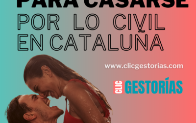 Requisitos para casarse por lo civil en Cataluña